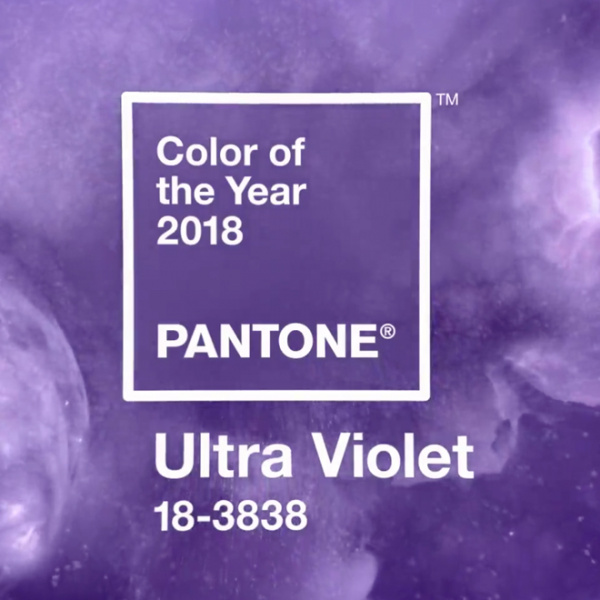 Ultra Violet is the Pantone color of 2018