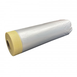Polyethylene rolls for masking with paper tape